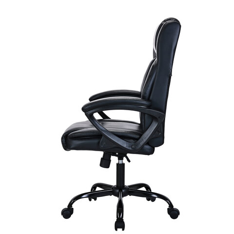 Кресло BRABIX PREMIUM "Oslo EX-549", рециклированная кожа, разборное пятилучие, черное, 532978 - фото 5