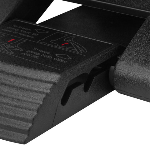 Подставка для ног BRABIX "Ultra 2" 44х34 см, массажер, регулировка высоты и угла наклона, 533037 - фото 11