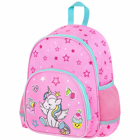 Рюкзак BRAUBERG KIDS PLAY детский, 1 отделение, 3 кармана, "Unicorn dreams", 29х23х12 см, 272052 - фото 1