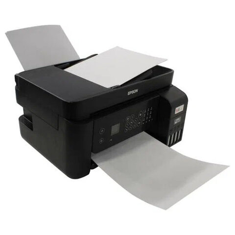 МФУ струйное EPSON L5290 "4 в 1", А4, 33 стр./мин, 5760x1440, ЖК-дисплей, АПД, Wi-Fi, с/к, СНПЧ, C11CJ65508 - фото 4