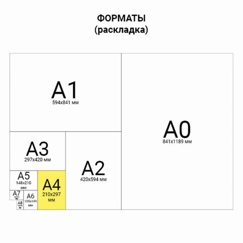 Книга учета 96 л., линия, твердая, крафт, блок офсет, А4 (200х290 мм), STAFF, 130216 - фото 7