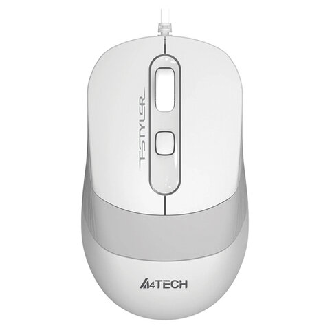 Набор проводной A4TECH Fstyler FG1010, USB, клавиатура 104 клавиши, мышь 3 кнопки + 1 кнопка-колесо, белая, 1147556 - фото 3