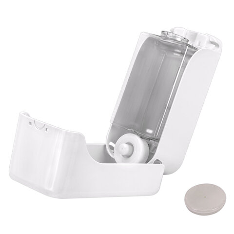 Дозатор для жидкого мыла-пены LAIMA PROFESSIONAL PREMIUM, НАЛИВНОЙ, 1 л, белый, ABS-пластик, 609510 - фото 7