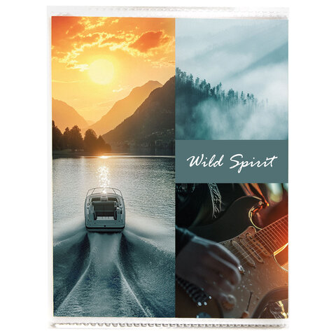 Фотоальбом BRAUBERG "Wild Spirit" на 36 фото 10х15 см, мягкая обложка, 391435 - фото 2