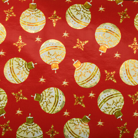 Бумага упаковочная новогодняя НАБОР 3 шт. "Black&Gold", С ЭФФЕКТАМИ, 70х100 см, ЗОЛОТАЯ СКАЗКА, 592190 - фото 6