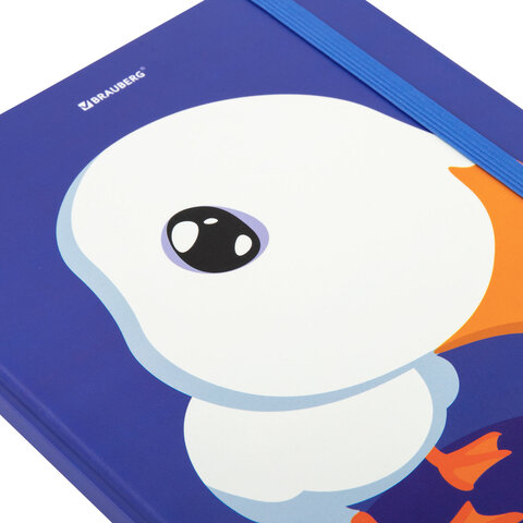 Дневник 1-11 класс 48 л., твердый, BRAUBERG, матовая ламинация, резинка, закладка-ляссе, с подсказом, "Гусь", 107237 - фото 4