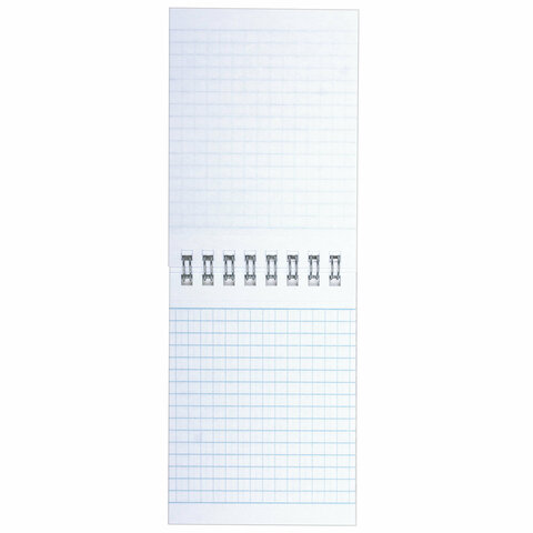 Блокнот МАЛЫЙ ФОРМАТ А7 75х105 мм, 40 л., гребень, картон, клетка, BRAUBERG "Minimal Classic", 116430 - фото 6