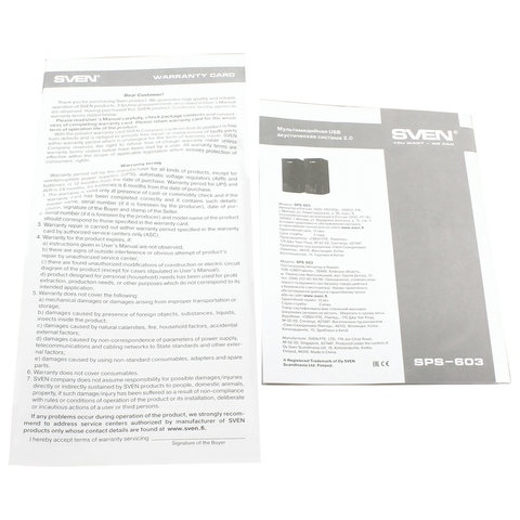 Колонки компьютерные SVEN SPS-603, 2.0, 2х3 Вт, дерево, черные, SV-015183 - фото 7