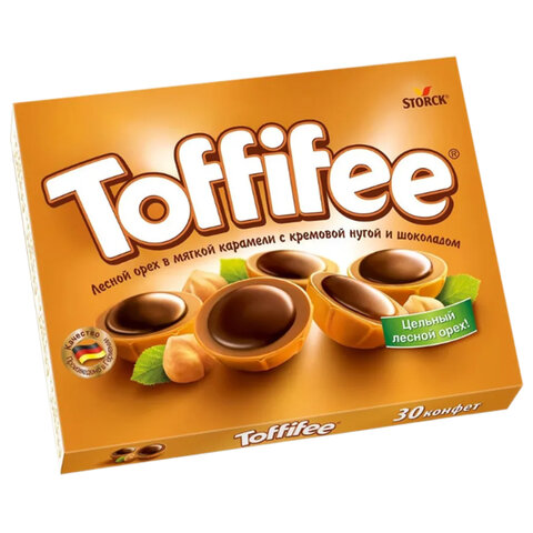 Конфеты шоколадные TOFFIFEE с лесным орехом 250 г, 018745-45/44 - фото 1