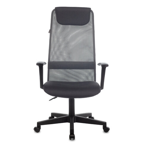Кресло офисное KB-8, ткань-сетка, темно-серое, TW-04/TW-12, 496676 - фото 4