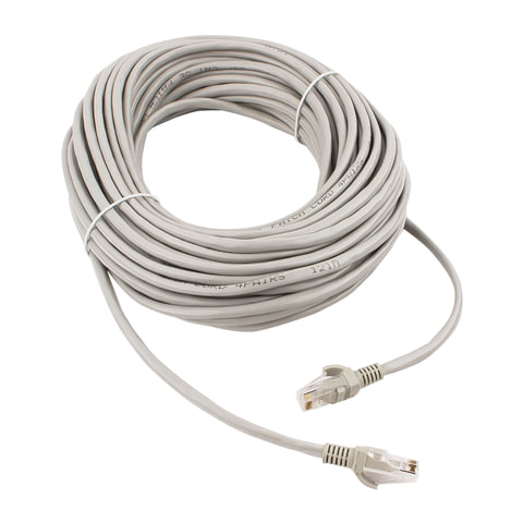 Кабель (патч-корд) UTP 5Е категория, RJ-45, 20 м, CABLEXPERT, для подключения по локальной сети LAN, PP12-20M - фото 2