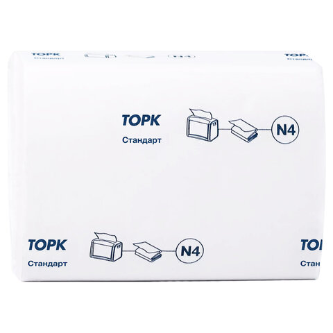 Салфетки TORK (Система N4) Xpressnap Universal, 2-слойные, КОМПЛЕКТ 20 шт., 200 шт., белые, 10844 - фото 2