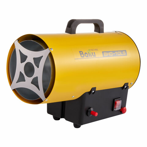 Тепловая пушка газовая BALLU BHG-10LS, 10000 Вт, 220 B, максимальный расход 1 м3/час, желтая, НС-1422414 - фото 1