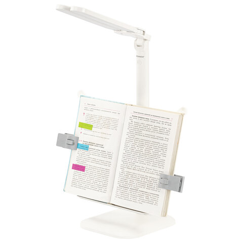 Настольная лампа / светильник беспроводная SONNEN PT-202, подставка для книг, USB, LED, 5 Вт, 3 режима, 238780 - фото 5