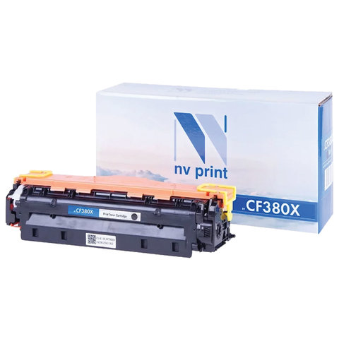Картридж лазерный NV PRINT (NV-CF380X) для HP M476dn/M476dw/M476nw, черный, ресурс 4400 страниц - фото 1