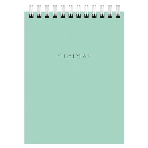 Блокнот МАЛЫЙ ФОРМАТ А6 108х145 мм, 40 л., гребень, картон, клетка, BRAUBERG "Minimal Pastel", 116429 - фото 5