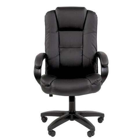 Кресло офисное Chairman CH 600 LT, экокожа, черное, 7158667 - фото 3