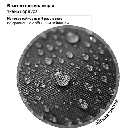 Ранец ЮНЛАНДИЯ EXTRA с дополнительным объемом, 2 отделения, "Soccer ball", 38х29х18 см, 270677 - фото 19
