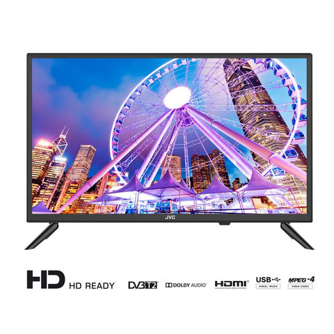 Телевизор JVC LT-24M485, 24'' (61 см), 1366x768, HD, 16:9, черный - фото 2