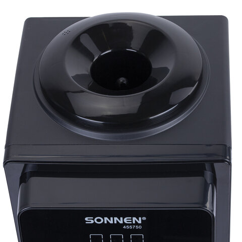 Кулер для воды SONNEN TSE-02FBP, настольный, НАГРЕВ/ОХЛАЖДЕНИЕ ЭЛЕКТРОННОЕ, 2 крана, антрацит, 455750 - фото 7