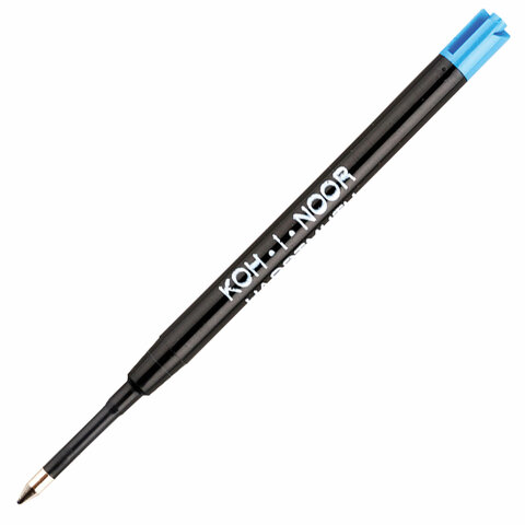 Стержень шариковый тип PARKER, KOH-I-NOOR, СИНИЙ, пластиковый, 98 мм, линия 0,8 мм, 4441E01002KS - фото 1