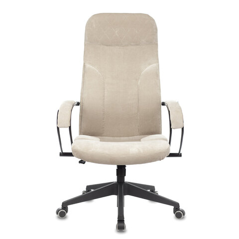 Кресло офисное CH-608, ткань, бежевое, 1614483 - фото 3
