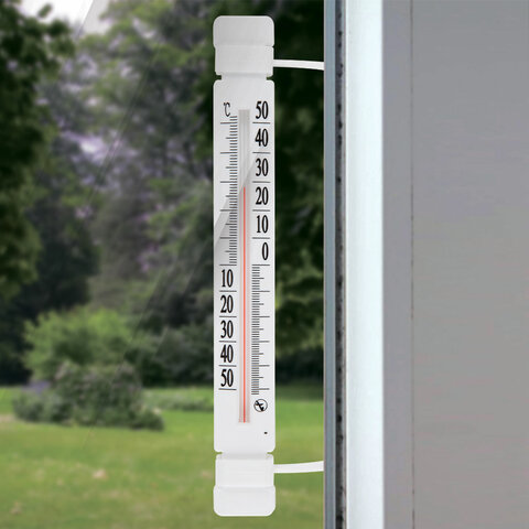 Термометр оконный, "ЛИПУЧКА", диапазон измерения: от -50 до +50 °C, ПТЗ, ТБ-223 - фото 4