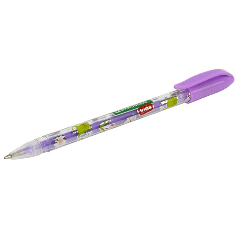 Ручки гелевые ПАСТЕЛЬНЫЕ BRAUBERG KIDS "CUTE ANIMALS", НАБОР 6 ЦВЕТОВ, корпус с печатью, узел 1 мм, линия письма 0,7 мм, 144439 - фото 7