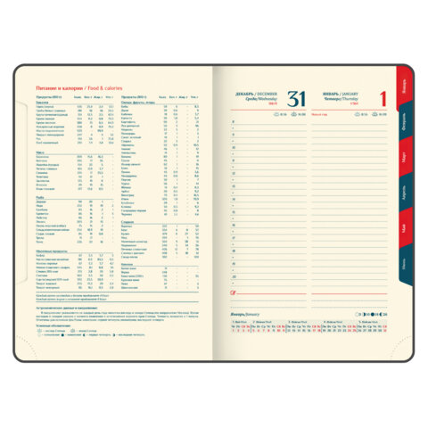 Ежедневник датированный 2026 А5 148х218 мм, GALANT "Infinity Gold", под кожу, темно-зеленый, 117504 - фото 11