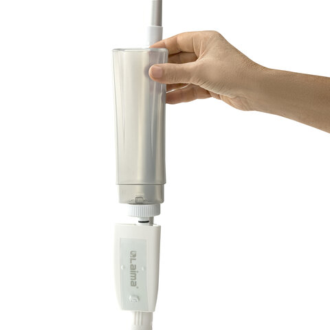 Швабра с распылителем UltraSpray Z, 2 насадки из микрофибры с плоским ворсом, скребок, LAIMA, 609145 - фото 7