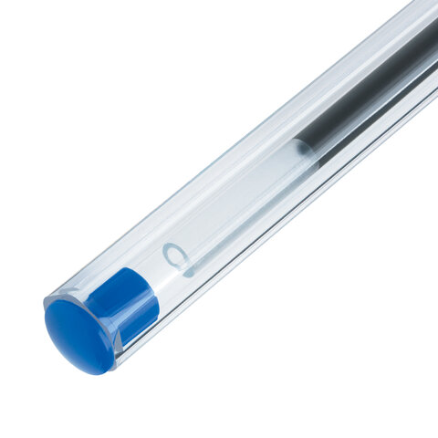 Ручки шариковые BIC "Cristal Original", НАБОР 10 шт., СИНИЕ, узел 1 мм, линия письма 0,32 мм, пакет, 830863 - фото 8