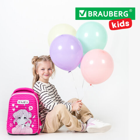 Ранец BRAUBERG KIDS START, 1 отделение, 2 кармана, "Anime style", 35х26х13 см, 272094 - фото 17