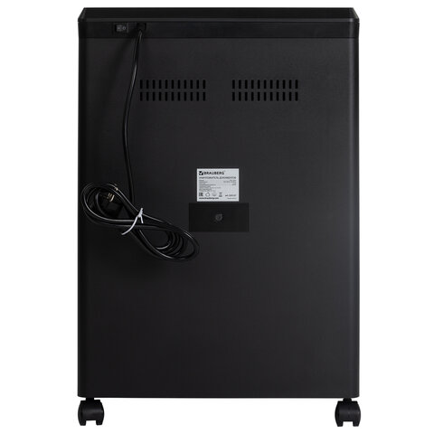 Уничтожитель (шредер) BRAUBERG PROFESSIONAL CM-1522x, "Heavy Duty", 4 уровень секретности, 4x40 мм, 15 листов, корзина 22 литра, 533127 - фото 3