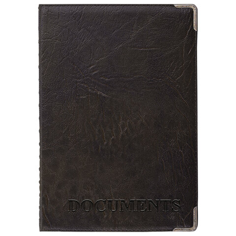 Обложка для автодокументов, 128х92 мм, ПВХ под кожу, конгревное тиснение, цвет ассорти, А5-12 - фото 13