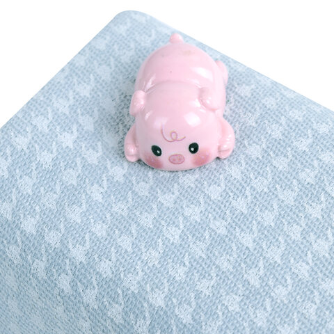 Пенал ЮНЛАНДИЯ ЮНИОР, 1 отделение, полиэстер, аппликация, "Piggy", 20х6х4 см, 273804 - фото 2
