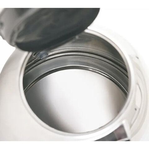 Чайник TEFAL KI150D30, 1,7 л, 2400 Вт, закрытый нагревательный элемент, сталь, серебристый, 7211001458 - фото 13