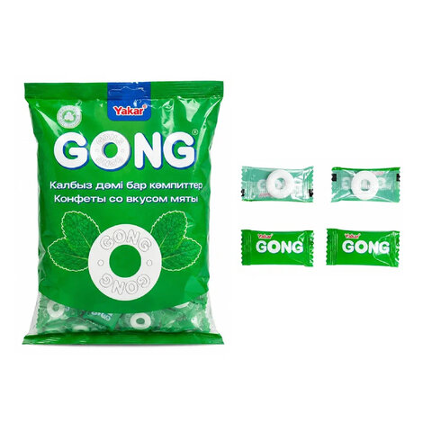 Драже сахарное "Gong candy" со вкусом мяты, YAKAR, 500 г, DRG092 - фото 1