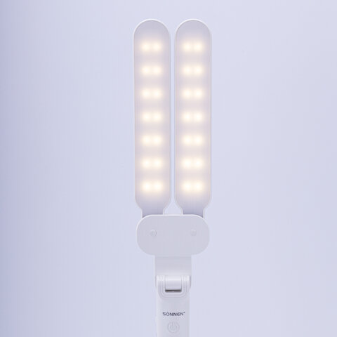 Настольная лампа / светильник беспроводная SONNEN PT-202, подставка для книг, USB, LED, 5 Вт, 3 режима, 238780 - фото 10