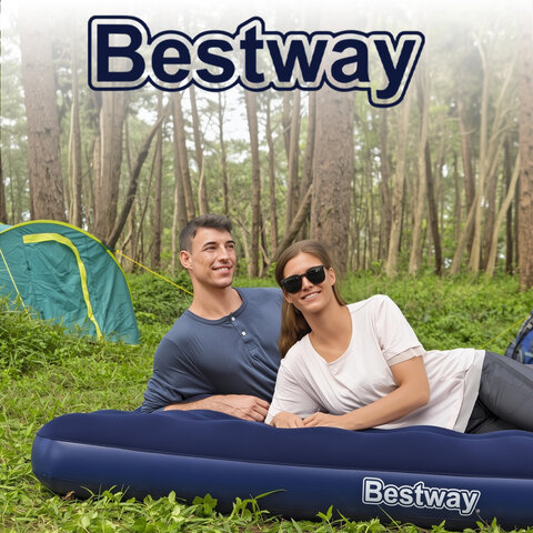 Надувной матрас 137х191х22 см, до 300 кг, BESTWAY,67002 - фото 12