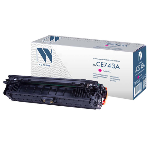 Картридж лазерный NV PRINT (NV-CE743A) для HP CP5220/CP5225/CP5225dn/CP5225n, пурпурный, ресурс 7300 страниц - фото 1