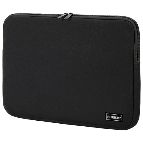 Чехол для ноутбука HEIKKI SLIM 15,6'' (ХЕЙКИ), неопрен, Case, черный, 26х37х2,5 см, 272605 - фото 1
