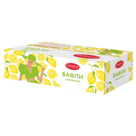 Вафли АЗОВСКАЯ со вкусом лимона 2,8 кг - фото 2
