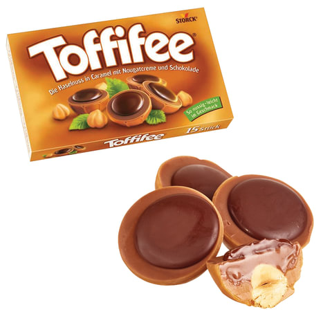 Конфеты шоколадные TOFFIFEE с лесным орехом 125 г, 09025А00000110 - фото 1