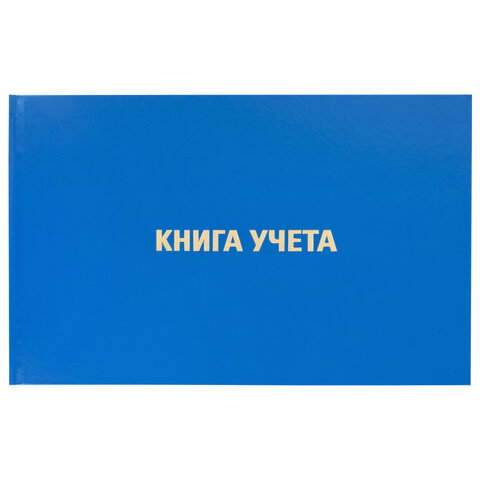 Книга учета 96 л., клетка, твердая, бумвинил, блок офсет, альбомная, А4 203х290 мм, BRAUBERG, 130074 - фото 2