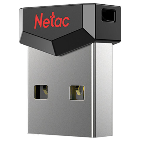 Флеш-диск 64GB NETAC UM81, USB 2.0, черный, NT03UM81N-064G-20BK - фото 5