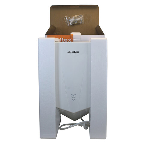 Сушилка для рук KSITEX М-2020W JET, 1300 Вт, пластик, белая - фото 3