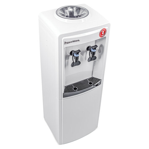 Водораздатчик-кулер БЕЗ НАГРЕВА И ОХЛАЖДЕНИЯ, AQUA WORK 0.8-LWR, напольный, 2 крана, белый, 27934 - фото 8