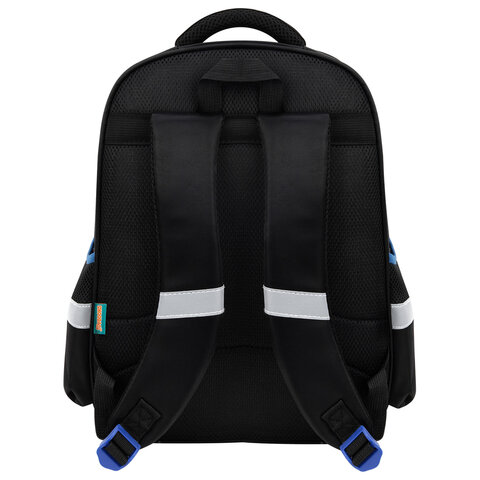 Рюкзак SNOOBAG (СНУБЭГ) FLOSSY, 2 отделения, 3 кармана, "Гонки", объемный дизайн, 40х28х18 см, 274442 - фото 4