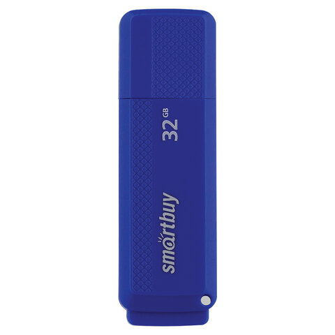 Флеш-диск 32 GB, SMARTBUY Dock, USB 2.0, синий, SB32GBDK-B - фото 3