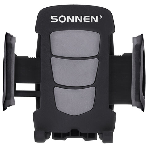 Держатель для телефона в авто на стекло SONNEN, зажим 50-100 мм, вращение 360°, 354921 - фото 3